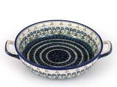 Round Baking Dish 31 cm (12") Flower Garden