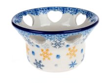 Heart Candle Holder   Snow