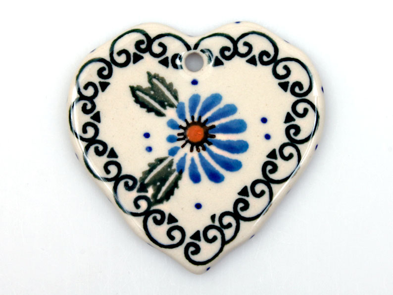 Heart Ornament   Asters