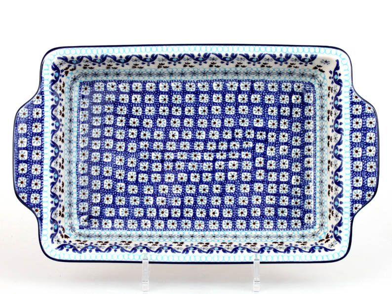 Auflaufform  mit Griffe 33 cm   Fjorde
