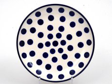 Teller 25 cm Grosse Punkte