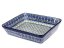 Auflaufform rechteckig 28 cm   Blaue Blätter