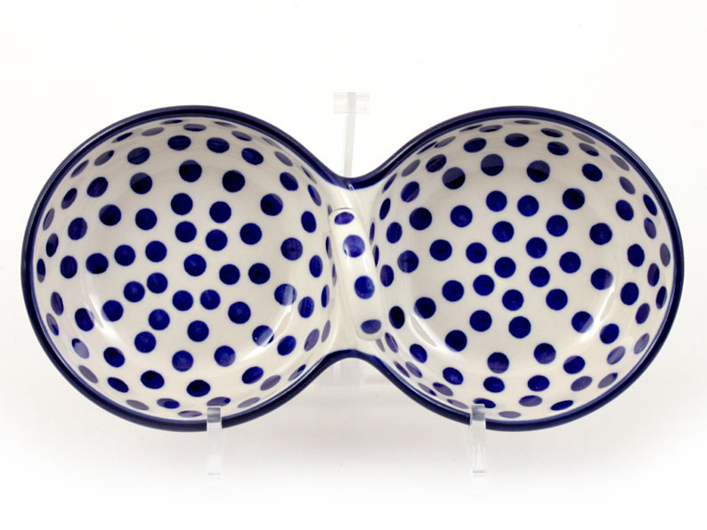 dvojmiska 25 cm   Puntíky