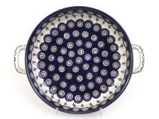 Round Baking Dish 31 cm (12") Peacock