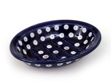 Seifenschale oval 14 cm   Fischaugen
