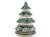 Weihnachtsbaum Windlicht 20 cm   Aztec Sonne grüne
