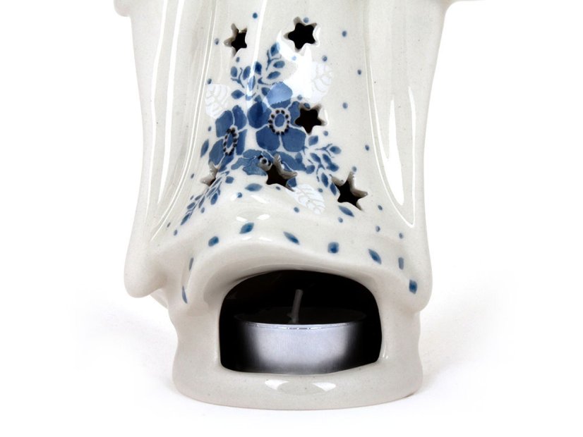 Candle Holder Angel  22 cm (9")   Bridal bouquet