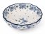Corrugated Bowl 12 cm (5")   Blue and white