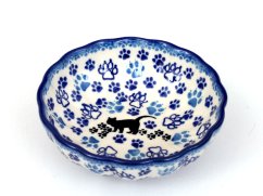 Corrugated Bowl 12 cm (5")   Black Cat