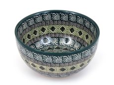 miska 14 cm   Aztécké slunce zelené