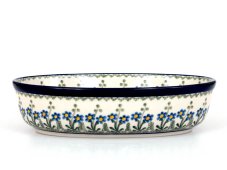 oválek 24 cm Květinová zahrada
