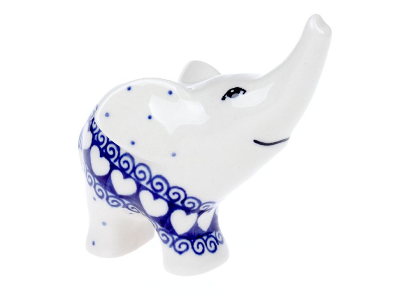 figurka slon 10 cm   Srdce