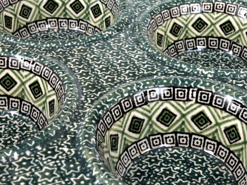 Muffins Baking Pan 29 cm   Aztec Sun green