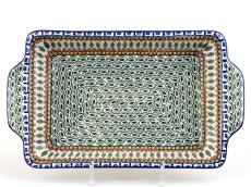 Auflaufform  mit Griffe 33 cm   Indian Sommer