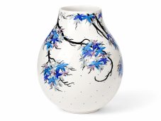 Vase 24 cm (9") Japanese Garden UNIKAT