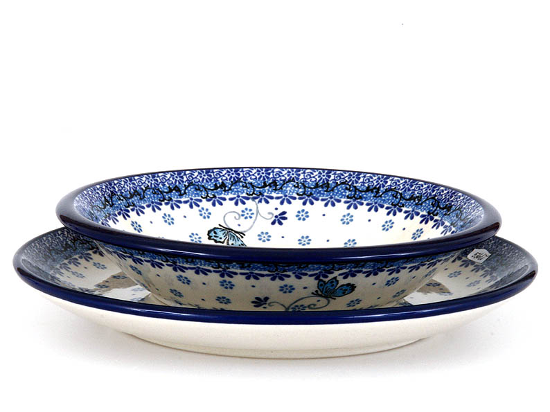 Soup Plate 21 cm (8")   Butterfly on Straw