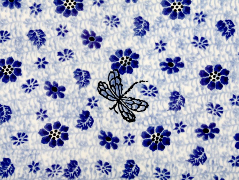 Large Tile 40 cm (16")   Dragonfly