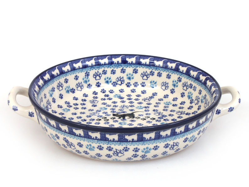 Round Baking Dish 31 cm (12")   Black Cat