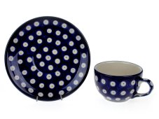 Tasse mit Untertasse 0,1 l   Fischaugen