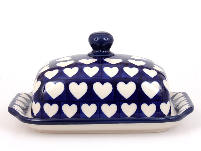 Butter Dish   Hearts