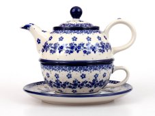 čajník se šálkem set  0,25 l + 0,6 l   Sweet Home