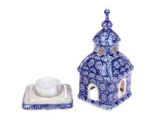 "Curch" Candle Holder 15 cm (6")   Lace