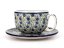 Cup with Saucer 0,35 l (13 oz)   Lobelia