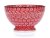 French Bowl 14 cm (5.5")   Red Lace