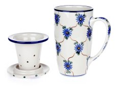 hrnek na bylinky 0,4 l  set   Drátkovaný