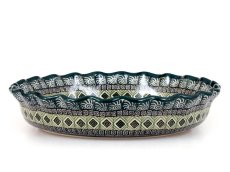 Pie Baking Dish 26 cm (10") Aztec Sun green