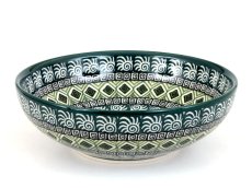 Low Bowl  17 cm (7")   Aztec Sun green