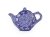 "Jug" Teabag Plate   Ocean Wawes