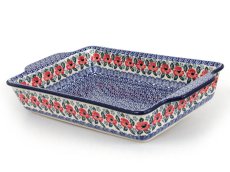 Baking Dish 39 cm (15") Poppies