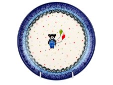 talíř desertní 18 cm   Medvídek s balónky