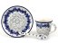 Mocca Cup with Saucer 0,06 l (2 oz)   White Lace