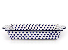 zapékací mísa  33 cm   Puntíky