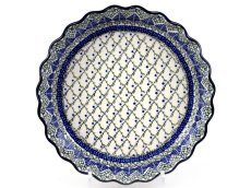 Kuchenform 26 cm   Blaue Blätter