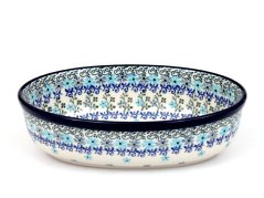 Oval Baking Dish 21 cm (8")   Turquoise