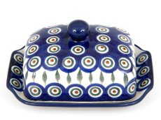 Butter Dish Peacock