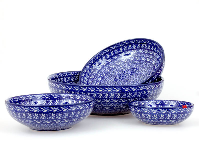 Low Bowl 13 cm (5")   Ocean Wawes