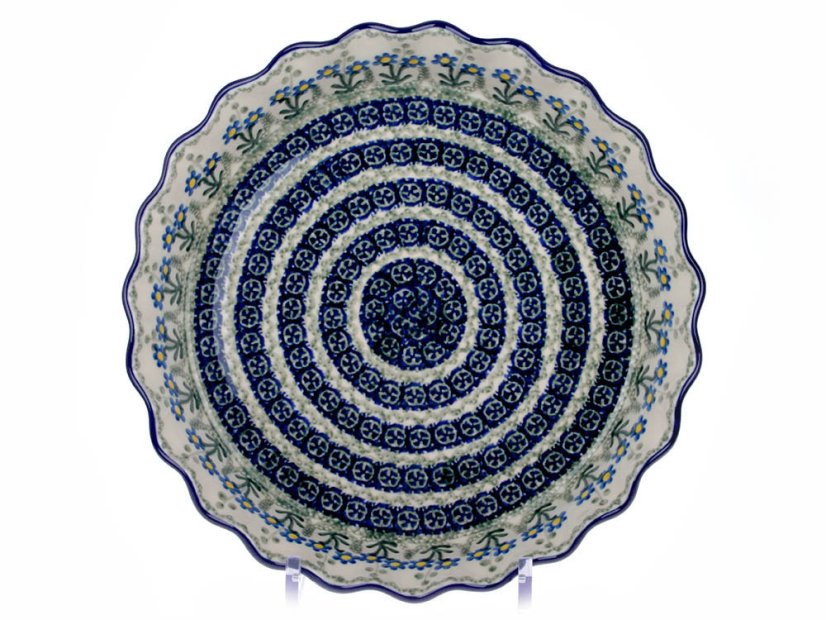 Pie Baking Dish 26 cm (10")   Flower Garden