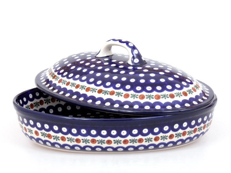 Oval Baking Dish with Lid 31 cm (12")   Traditional