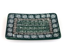 Soap Dish   Aztec Sun green
