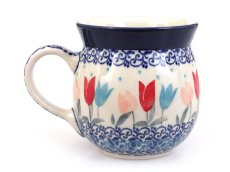 Bubble Mug 0,25 l (8 oz)   Pink Tulips