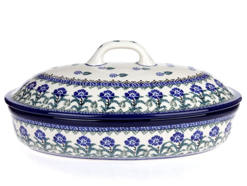Oval Baking Dish with Lid 31 cm (12")   In Park