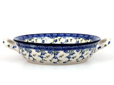 Auflaufform rund mit Henkel 25 cm   Garland