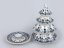 Tree Candle Holder 20 cm (8")   Cloudy