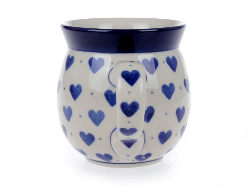 Bubble Mug 0,25 l (8 oz)   Blue Hearts