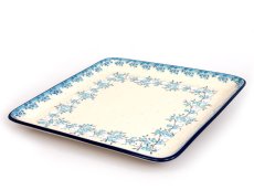 Platte rechteckig 28 cm   Turteltauben