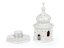 "Curch" Candle Holder 17 cm (7")   Snow Flowers